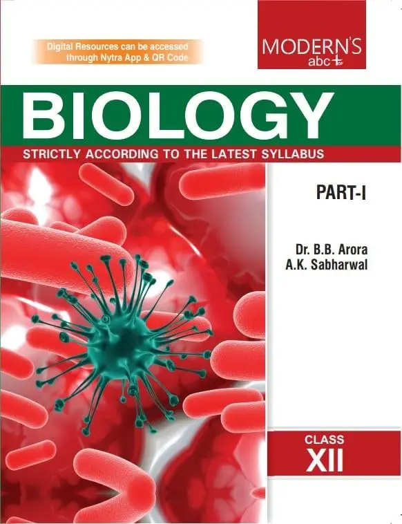 Modern ABC + Biology Class 12 Part 1 & 2 by BB Arora & AK Sabharwal | 9789389708158 view 2