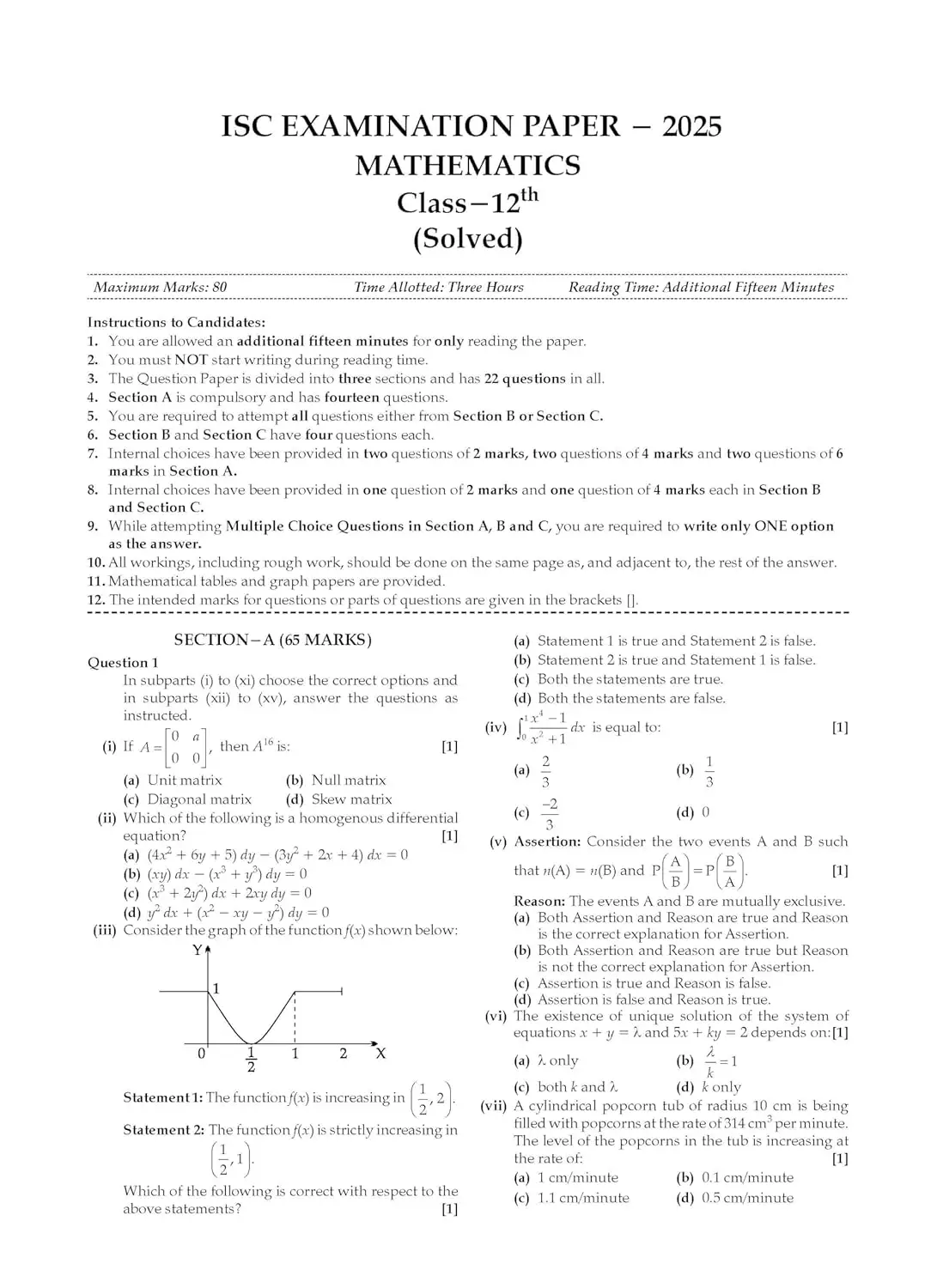Oswaal ISC 12 Past 10 Years Solved Papers for Examination 2026 (2015-2025) - Commerce - English 1, English 2, Accounts, Economics, Commerce, Business Studies, Mathematics, Hindi, Computer Science | 9789367477588 view 9