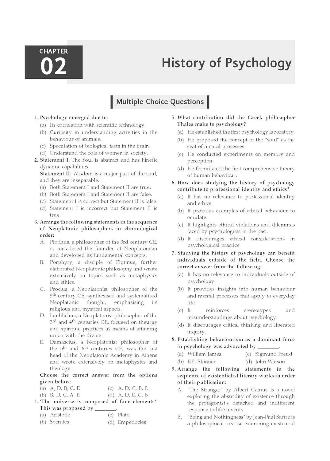 Oswal NTA CUET (PG) Question Bank - Psychology | 9789348145192 view 4
