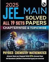 Physic Wallah JEE Main Solved Papers 2025 Chapter & Topicwise | 9789371538862