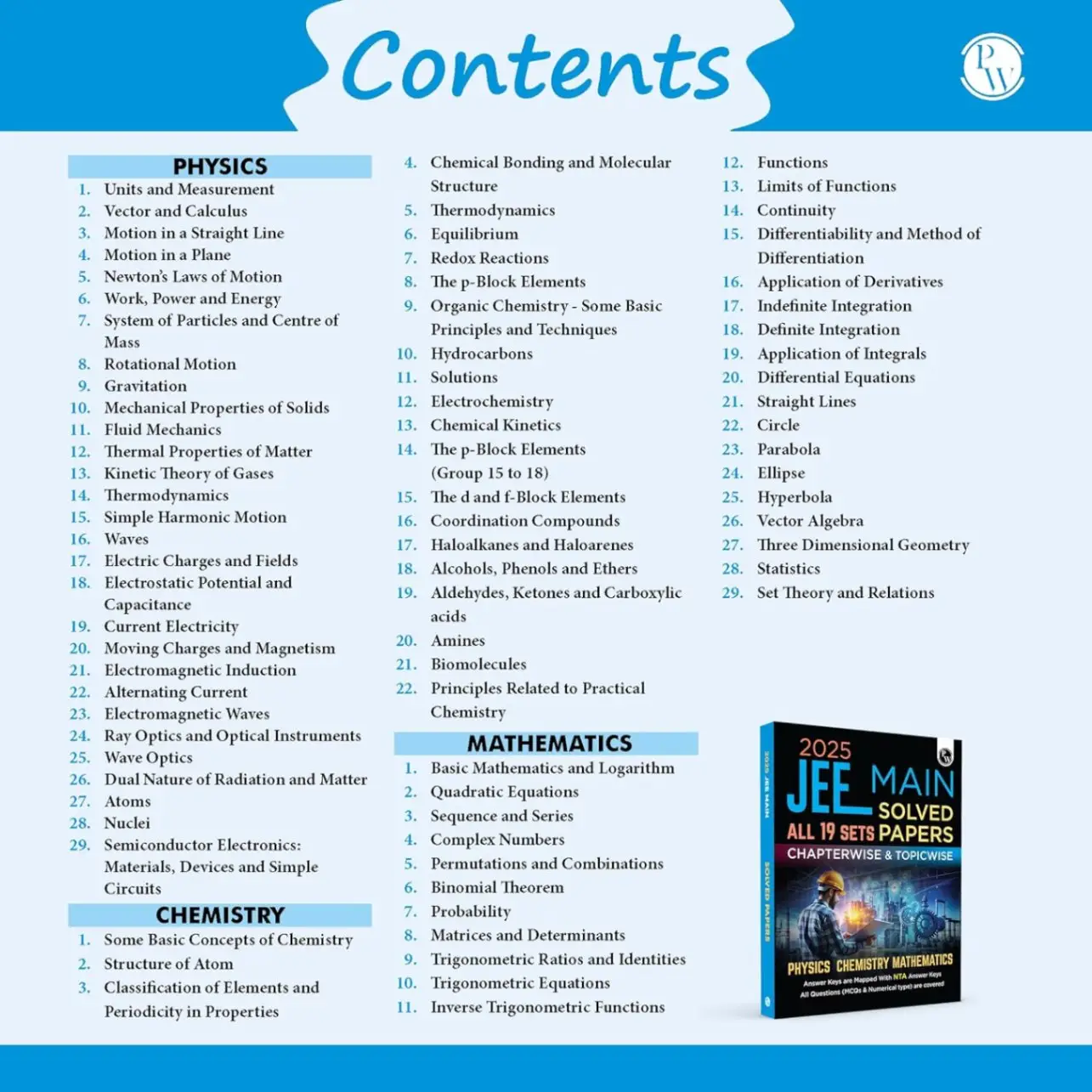 Physic Wallah JEE Main Solved Papers 2025 Chapter & Topicwise | 9789371538862 view 2