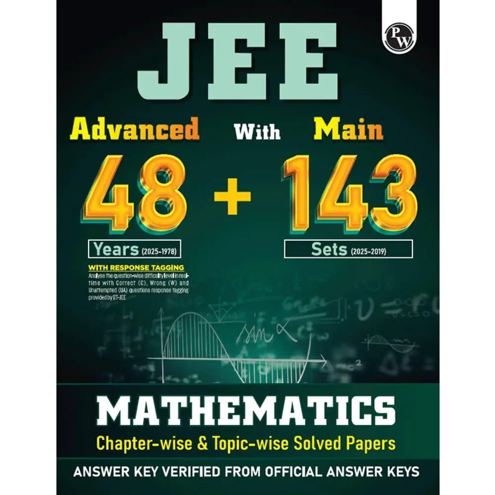 Physic Wallha JEE Adv & Mains Mathematics 48 Years Chapter & Topicwise Solved Papers | 9789371533416