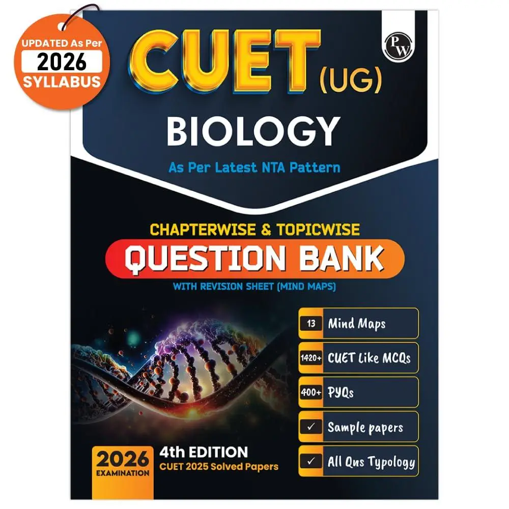 Physic Wallha CUET UG Entrance Exam Books 2026 – Biology | Chapterwise & Topicwise MCQs Question Bank (2025–2022) | 9789371531726
