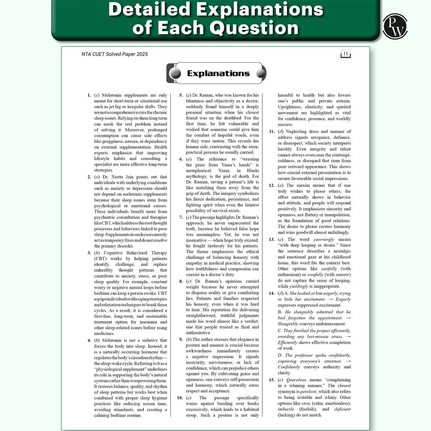 CUET UG Entrance Exam Books 2026 –GT & English Language | 40 Past Years Solved Papers (2025–2022) | 9789371533492 view 5