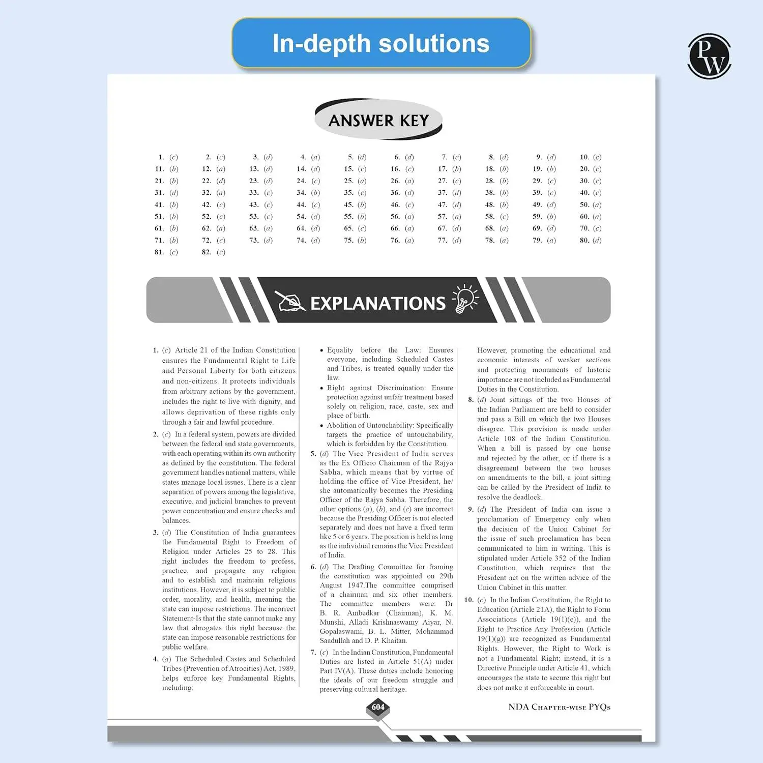 NDA/NA 23 Previous Years Solved Papers (2014–Sept 2025) Math General Ability Chatperwise & Topicwise | 9789371535847 view 6