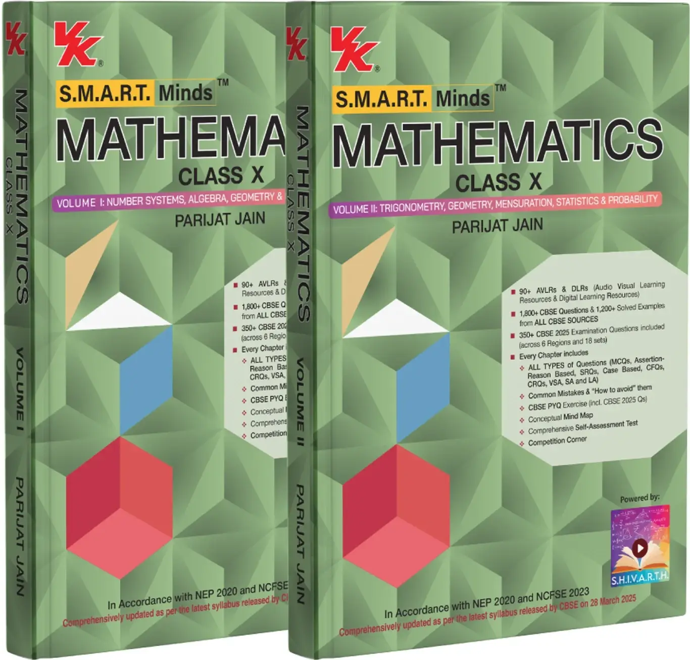 VK Global S.M.A.R.T. Minds Mathematics Class 10th by Parijat Jain