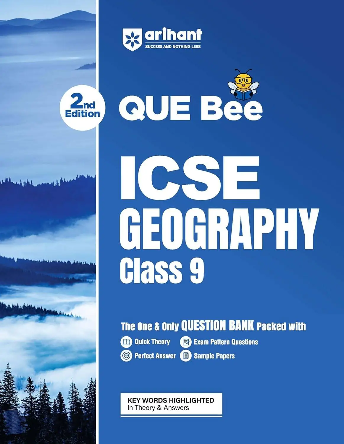 Arihant ICSE Geography Class 9 Exam 2027 | Que Bee 2nd Edition 2027 | F1286 | 9789378160806