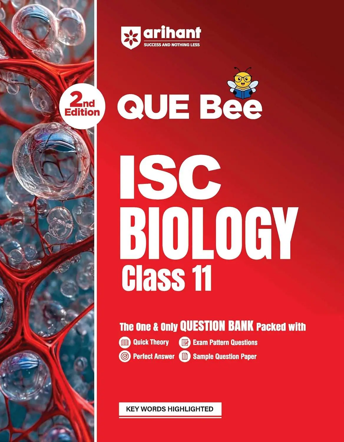 Arihant ISC Class 11 Question Bank - Biology Exam 2027 | QUE Bee 2nd Edition 2027 | F1327 | 9789378168659