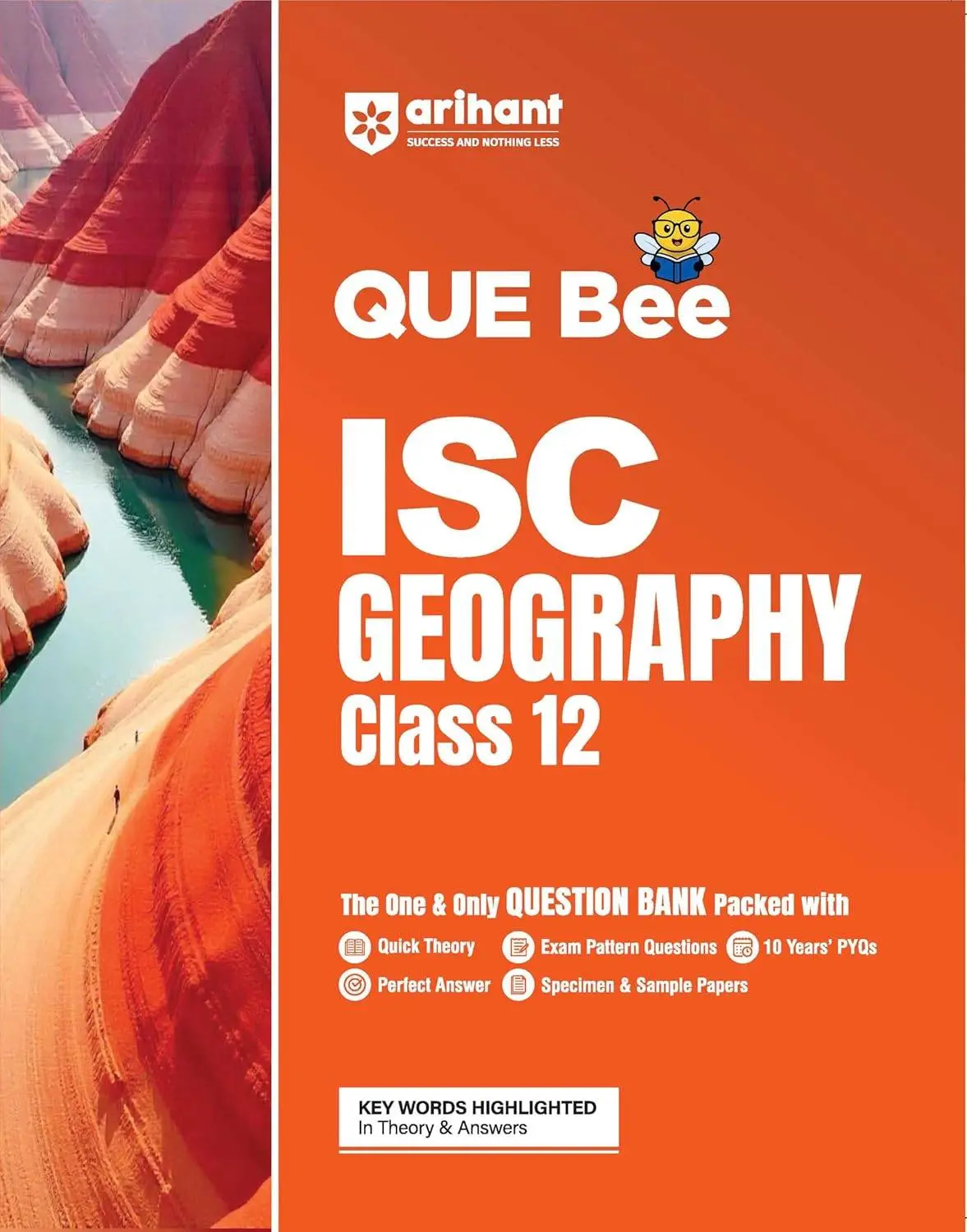 Arihant ISC Class 12 Question Bank - Geography Exam 2027 | QUE Bee Edition 2027 | F1379 | 9789378165733