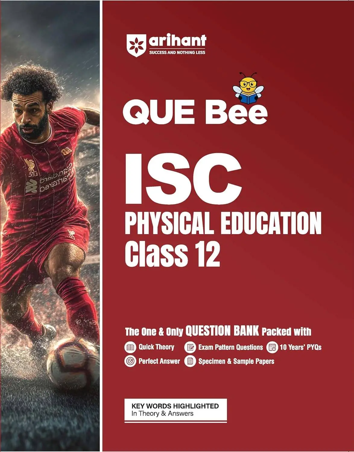 Arihant ISC Class 12 Question Bank - Physical Education Exam 2027 | QUE Bee Edition 2027 | F1380 | 9789378163104