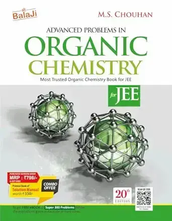 Balaji | M S Chouhan | Advanced Problems in Organic Chemistry for JEE - 20th Edition, 2026 I 9789368020387