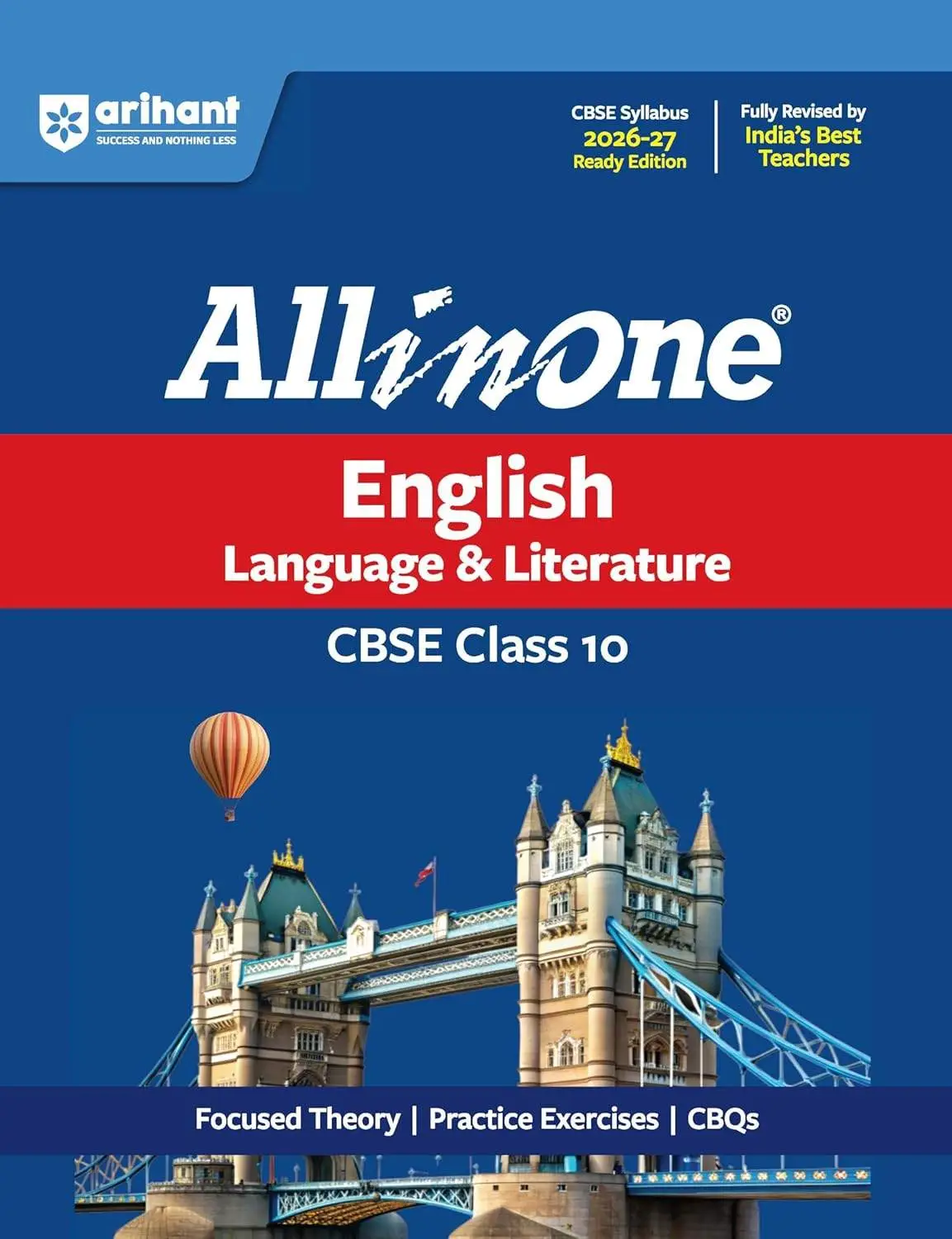 Arihant All in One F1146 English Language & Literature Class 10 for CBSE Exam 2026-27 | 9789373941127