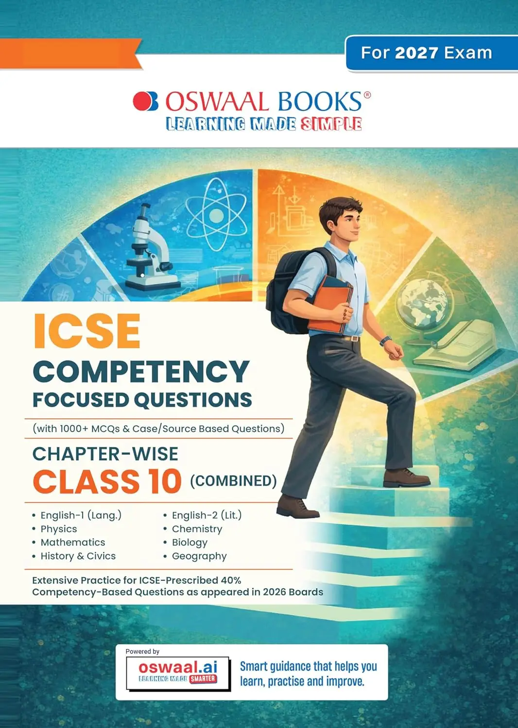 Oswaal ICSE Competency Focused Questions Chapter-wise Class 10 | 9789377131876