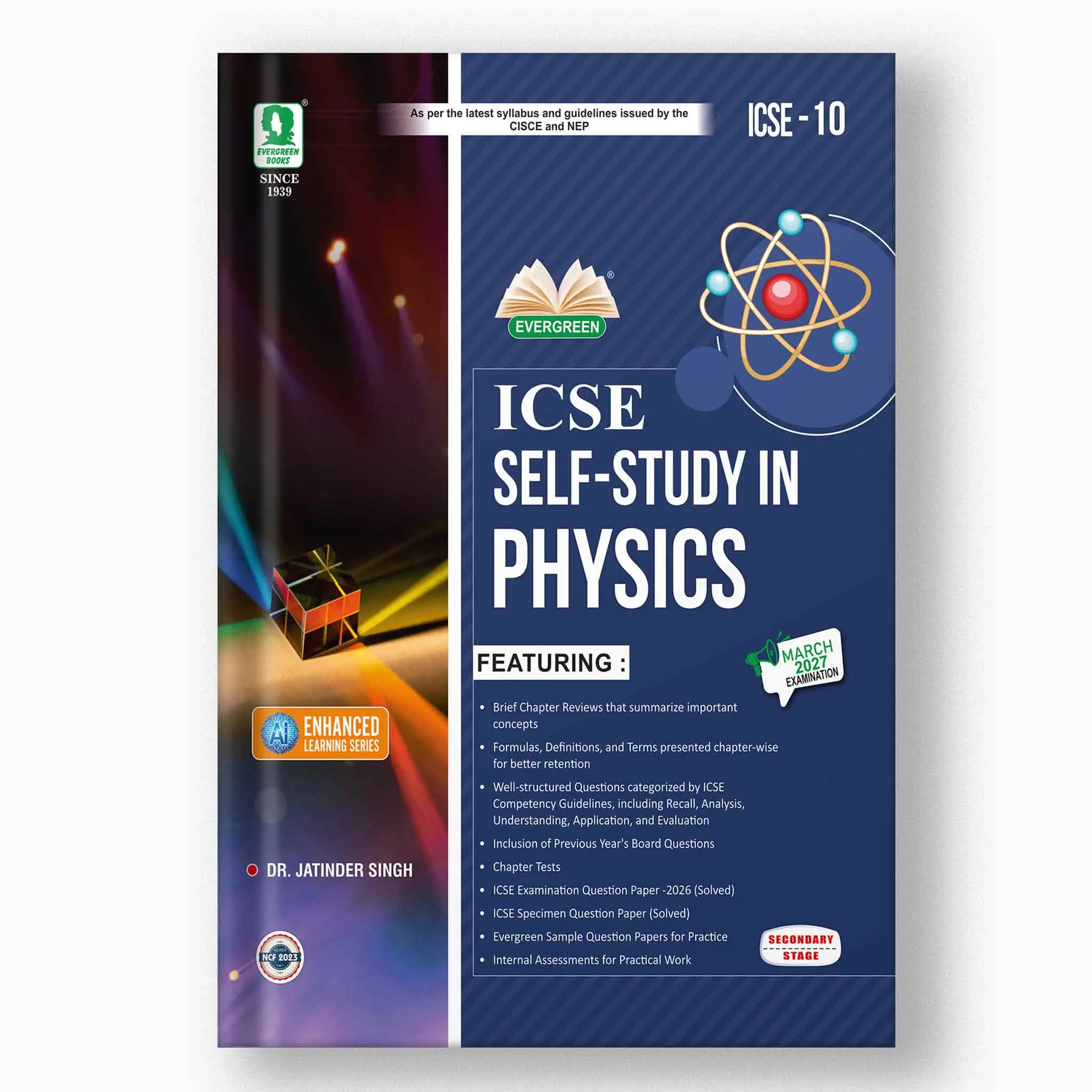 Evergreen ICSE Self-Study Class 10 Physics | 9788173134906