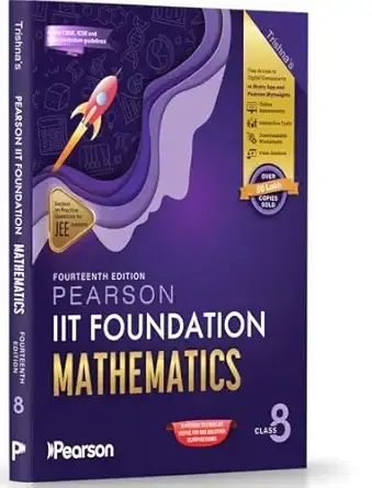 Pearson'26 IIT Foundation Class 8 Math | For JEE, NSO & Olympiad Exams | 9789371367707
