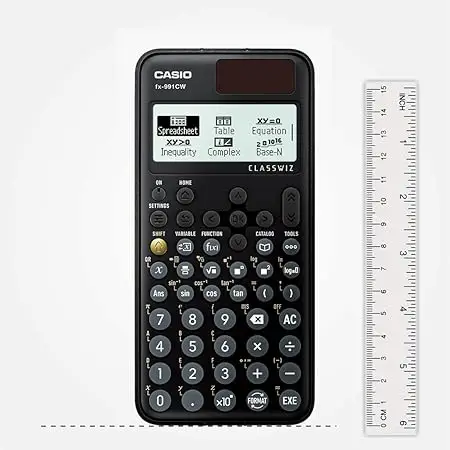 Casio FX-991CW Classwiz Non-Programmable Scientific Calculator view 2