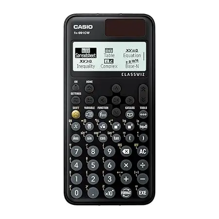 Casio FX-991CW Classwiz Non-Programmable Scientific Calculator view 3