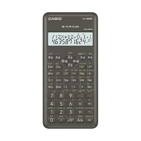 Casio FX-100MS 2nd Gen Non-Programmable Scientific Calculator