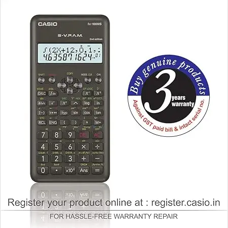 Casio FX-100MS 2nd Gen Non-Programmable Scientific Calculator view 2