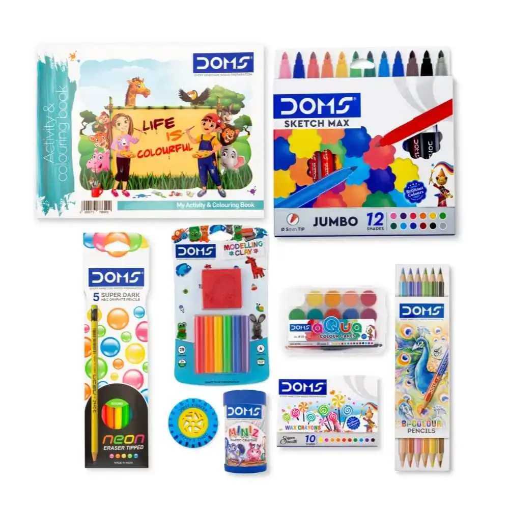 DOMS Junior Art Kit | 8906073776670 view 3