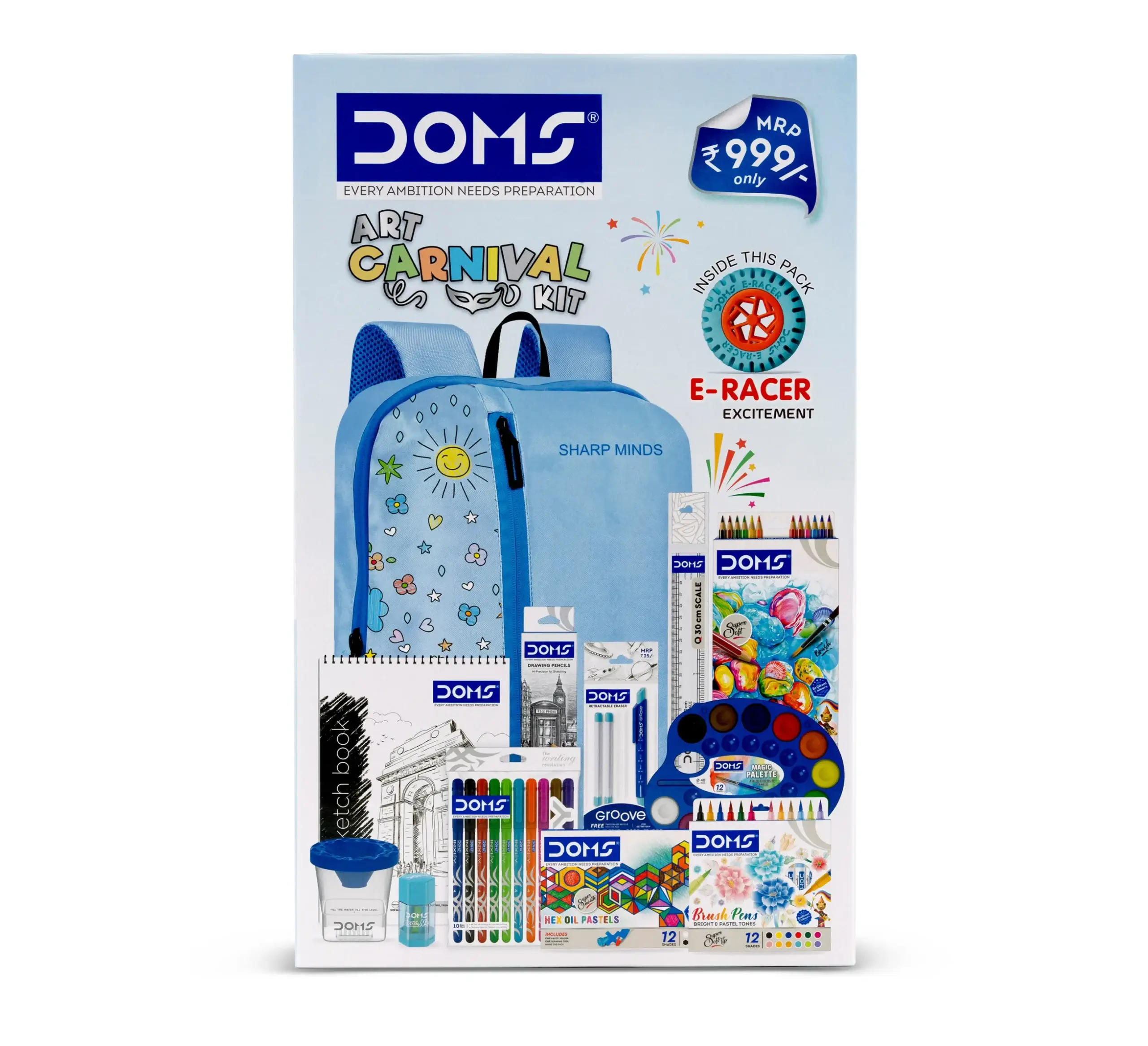 DOMS Art Carnival Kit- Young Artists (5+ Years) | 8904411803804