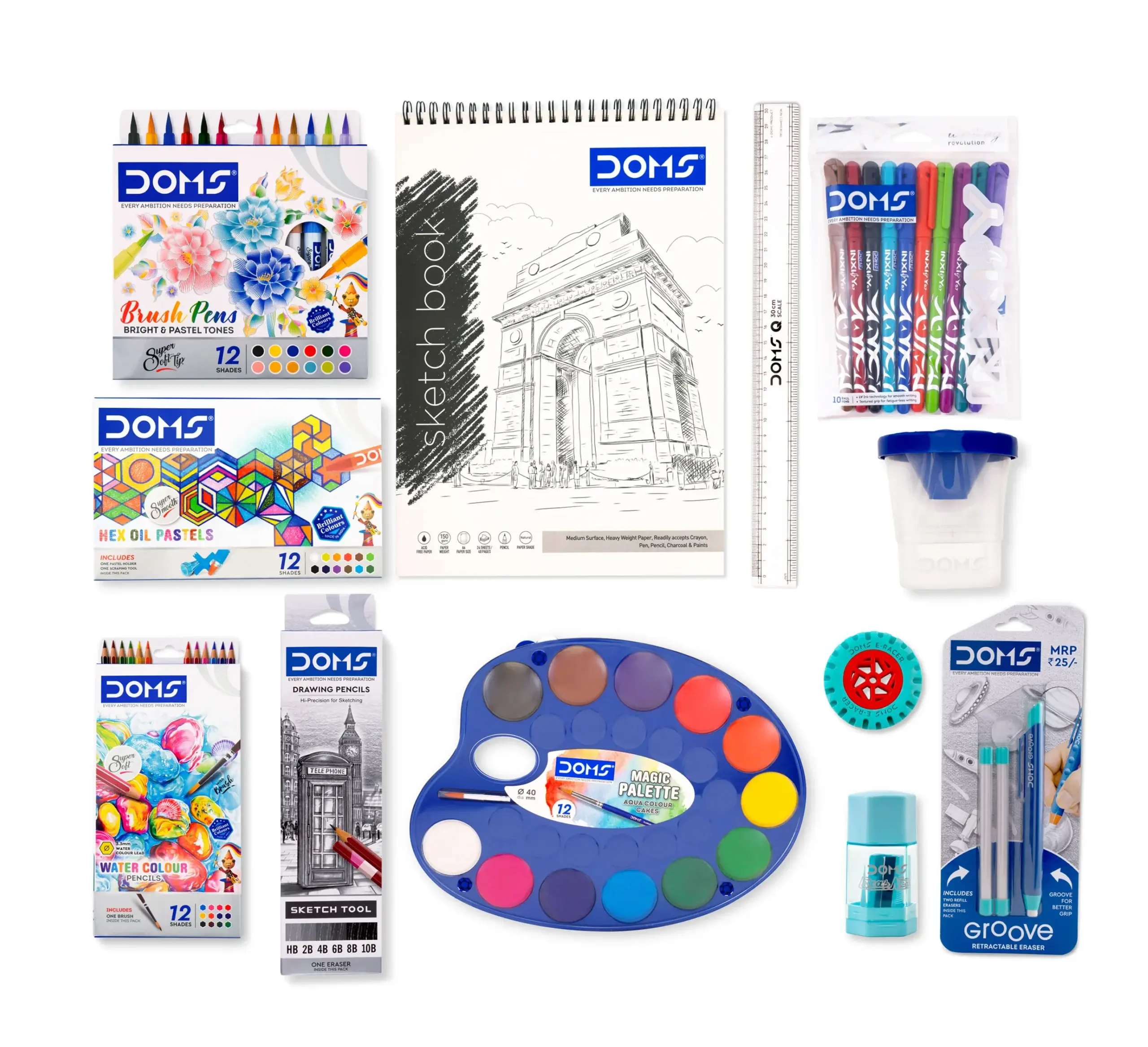 DOMS Art Carnival Kit- Young Artists (5+ Years) | 8904411803804 view 2