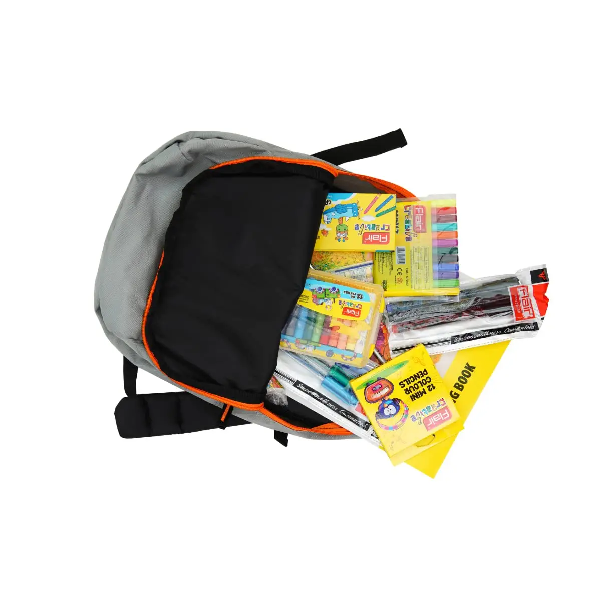 Flair Creative Series Art Club Combination Smart Kit | With Free Zipper Bag | A Complete Coloring Kit | 12 Products & 17 Units, Body Color of Bag May Vary view 4