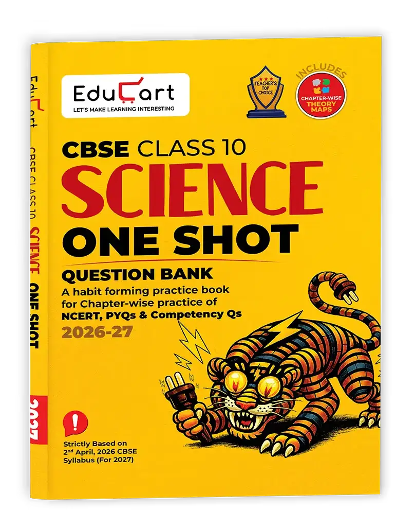 Educart CBSE Class 10 Science One Shot Question Bank 2026–27 | 9789375167969