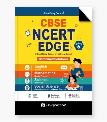 Oswal Key2practice CBSE Class 6 NCERT Edge Combined Solutions Book | English, Mathematics, Science & Social Science | 9788169001977