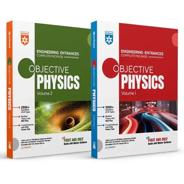 Arihant Combo of Objective Physics Volume 1 & 2 For JEE 2026-2027 | B122 | B123 | 9789373941141 | 9789373944609