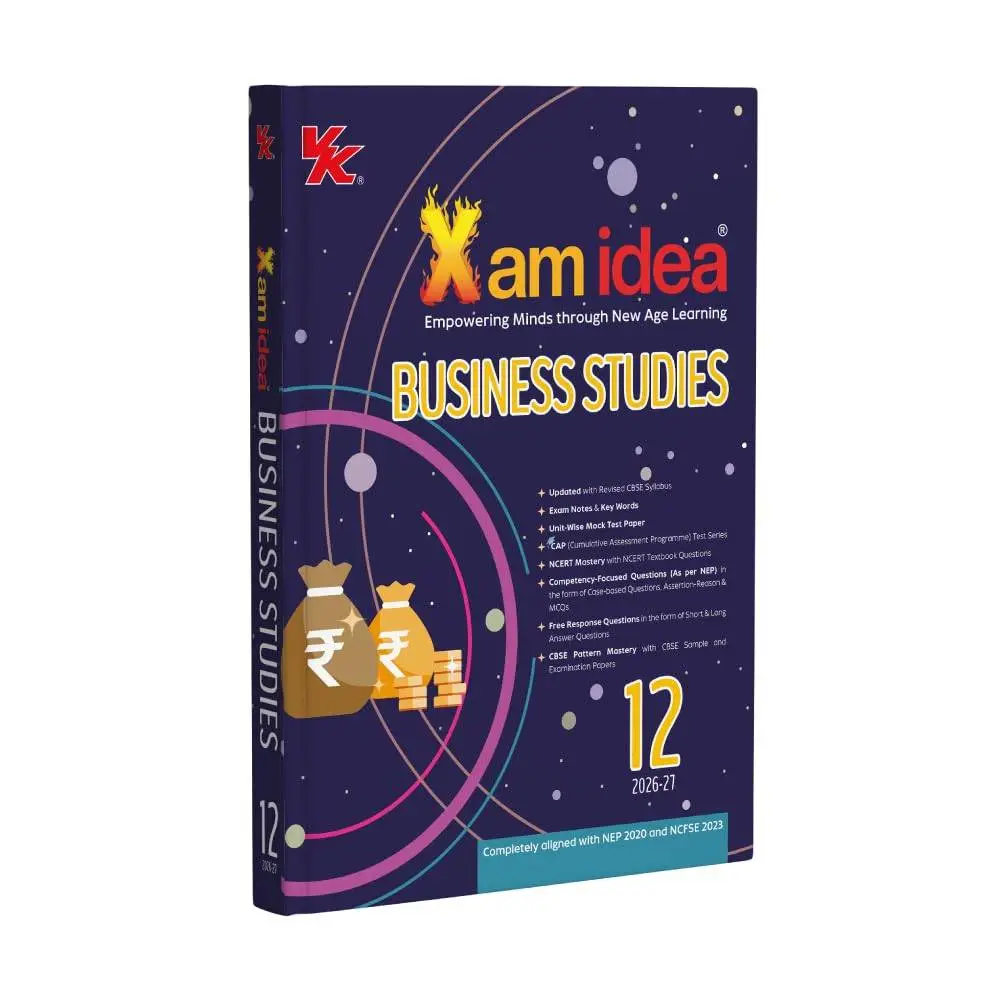 Xam idea Class 12 Business Studies (2026–27) | 9789377010430