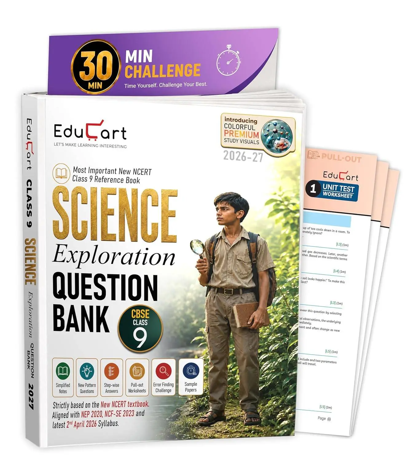 EduCart Science Exploration Question Bank Class 9 | 9789375167068