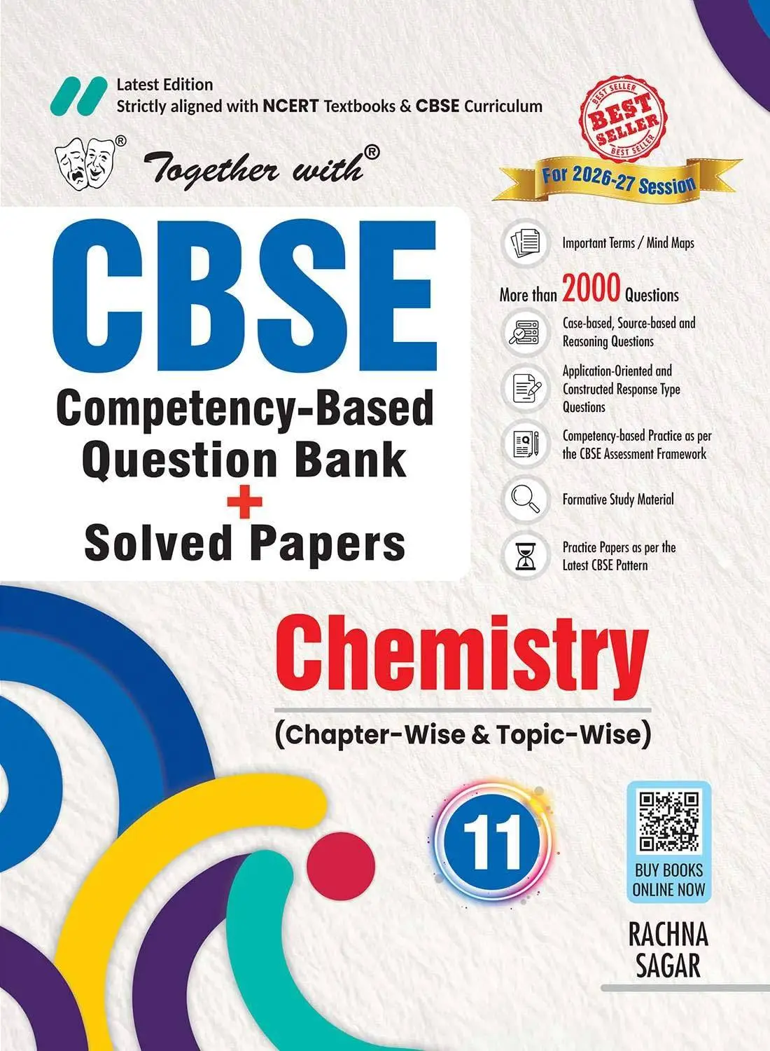 Together with CBSE Question Bank Class 11 Chemistry 2026-27 as per latest syllabus | 9789373047966
