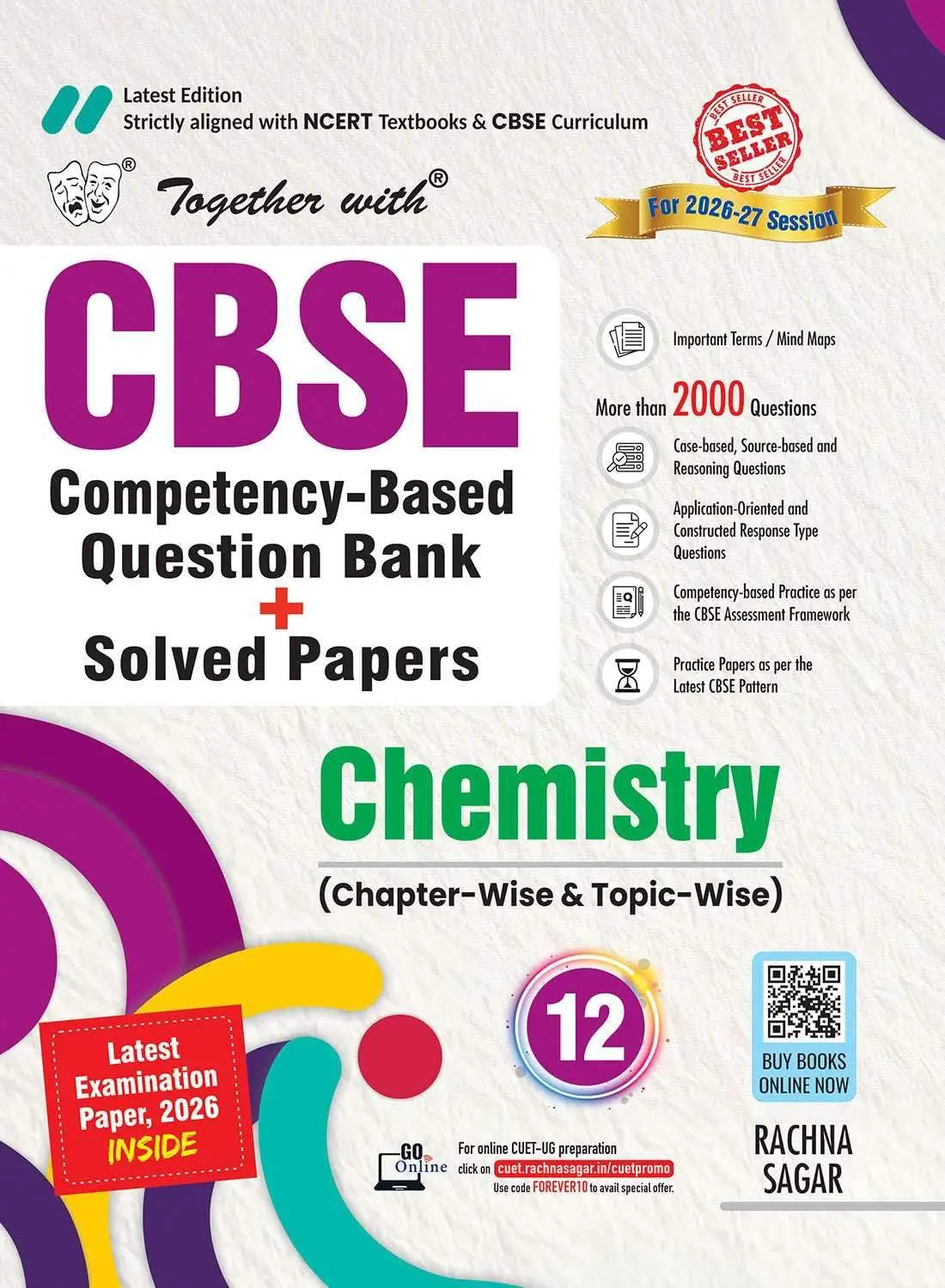 Together with CBSE Question Bank Chemistry Class 12 2026-27 | 9789373049748