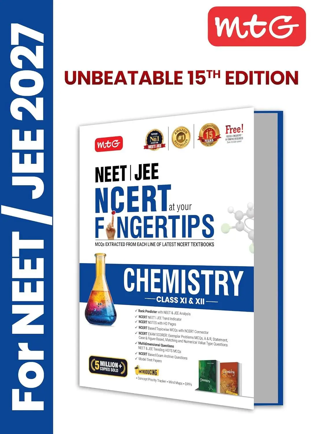 MTG NCERT at your FINGERTIPS Chemistry For NEET & JEE Exam 2026-2027 | 9789375447009