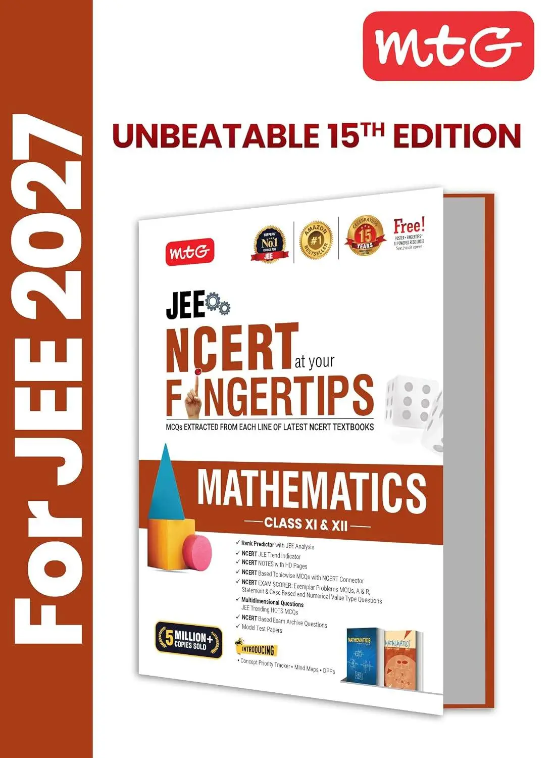 MTG NCERT at your FINGERTIPS Mathematics For JEE Exam 2026-2027 | 9789375440963