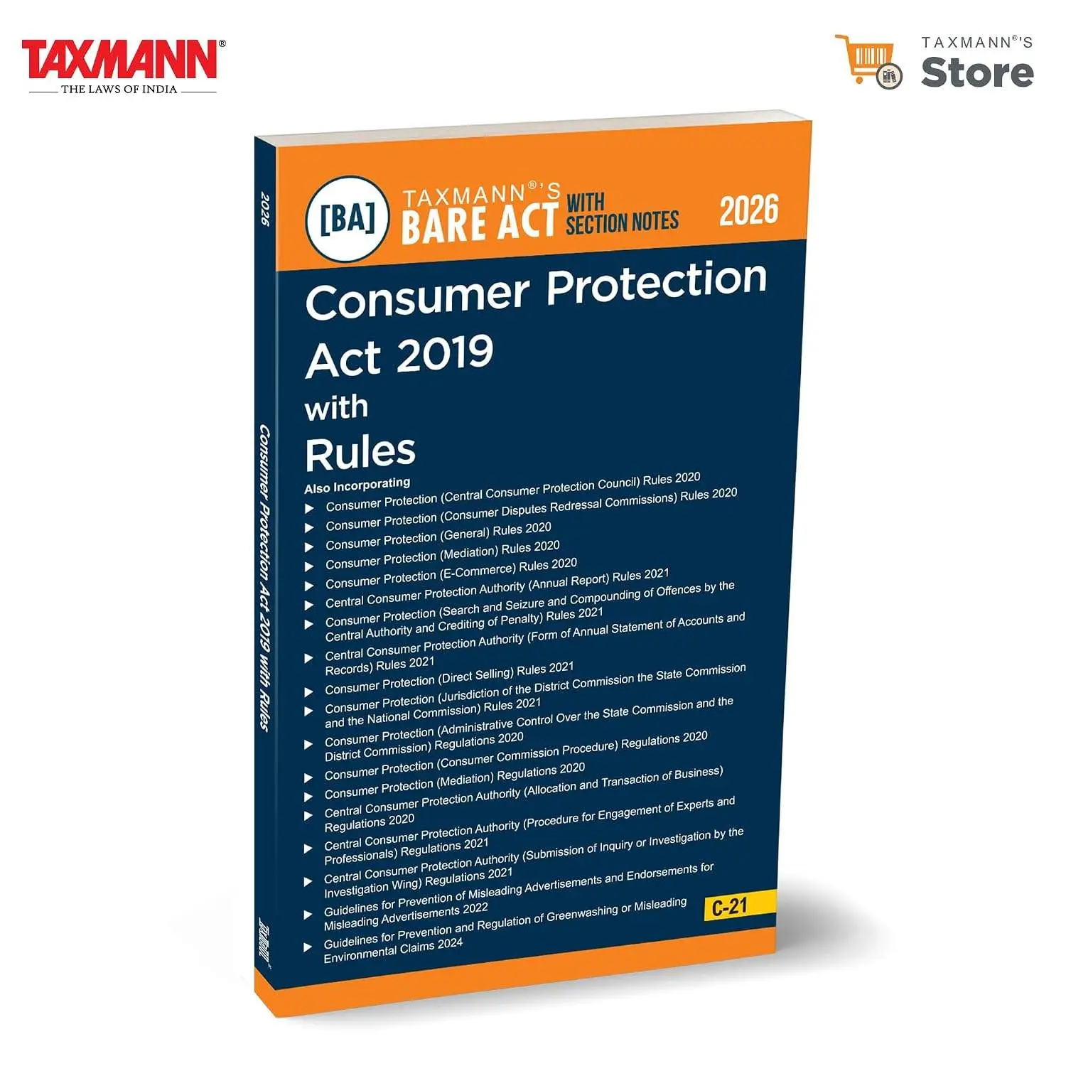 Taxmann's Consumer Protection Act 2019 with Rules | 9789371265591
