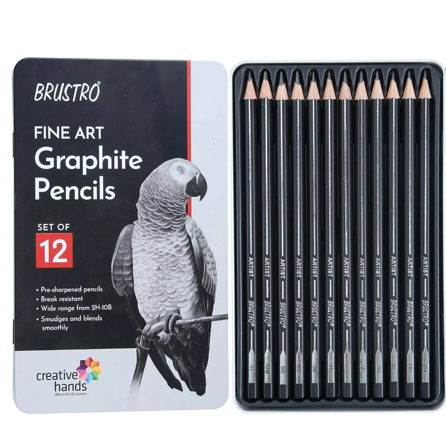 BRUSTRO Artists Graphite Pencils