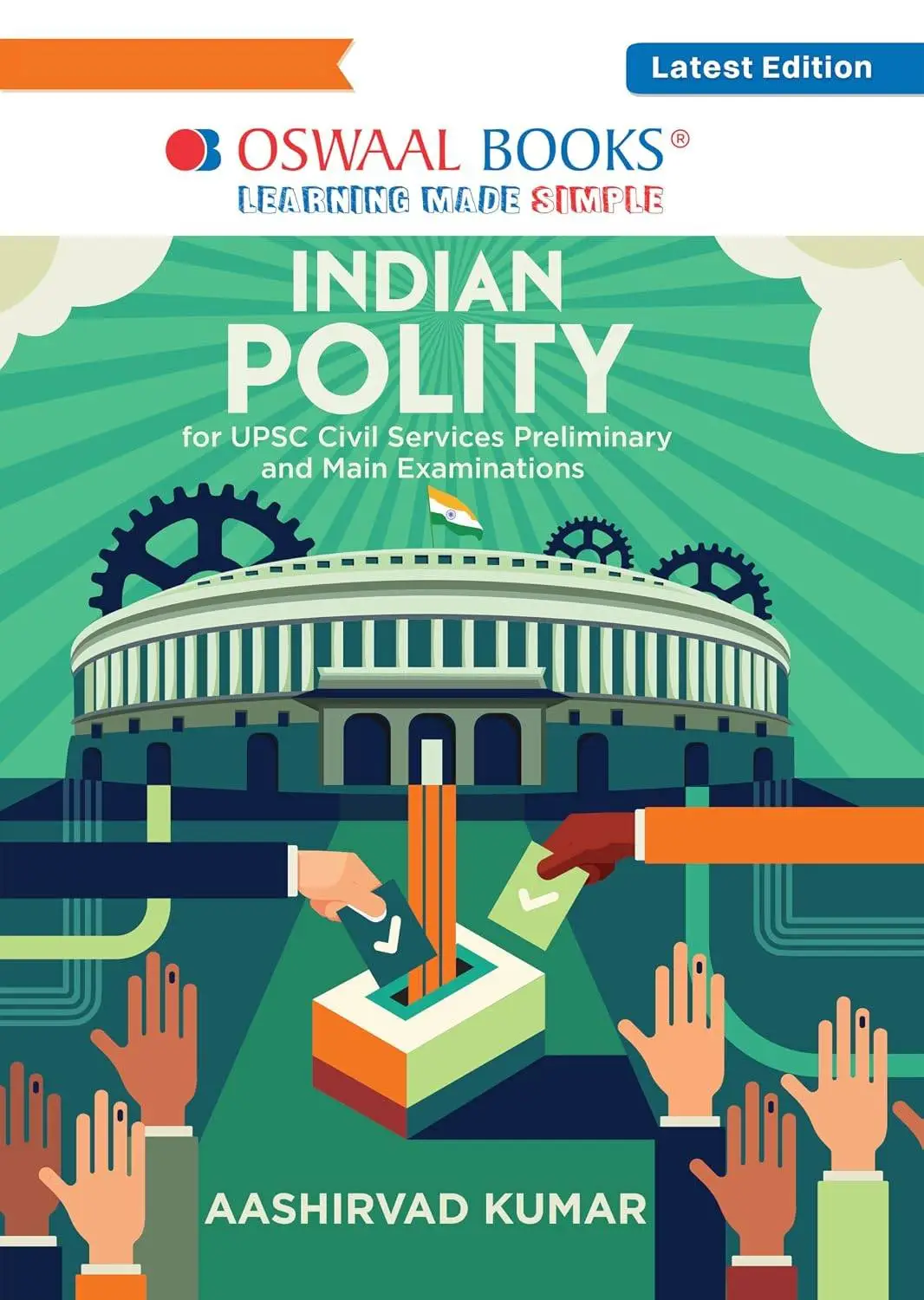 Oswaal Indian Polity for UPSC civil services preliminary and main examinations