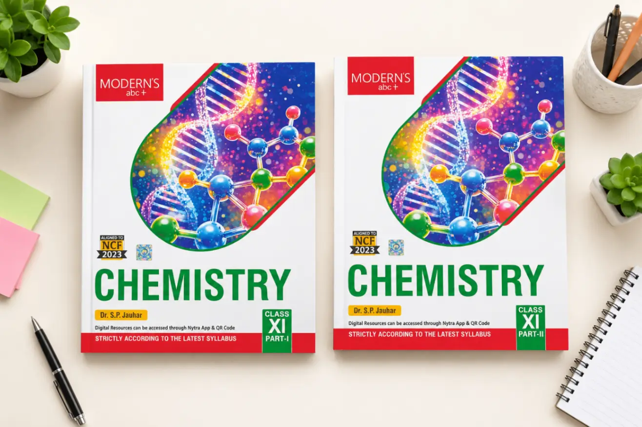 Modern ABC Class 11 Chemistry Textbook Vol 1 & 2 by Dr SP JAUHAR | 9789359637969