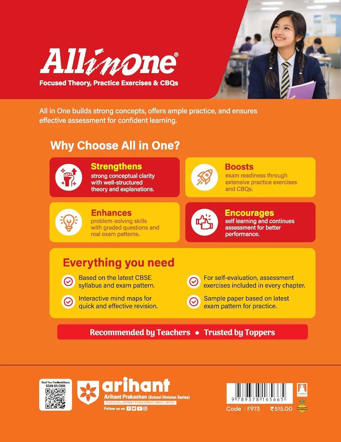 Arihant All in One Geography Class 11 for CBSE Exam 2026-27 | F973 | 9789378165665 view 4