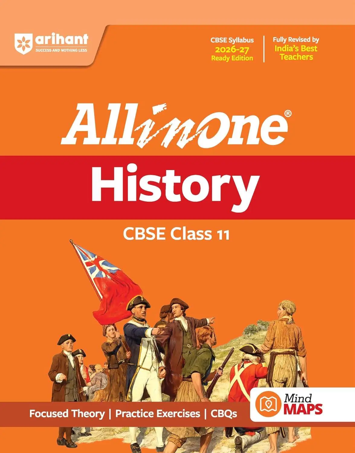 Arihant All in One History Class 11 for CBSE Exam 2026-27 | F972 | 9789378169359