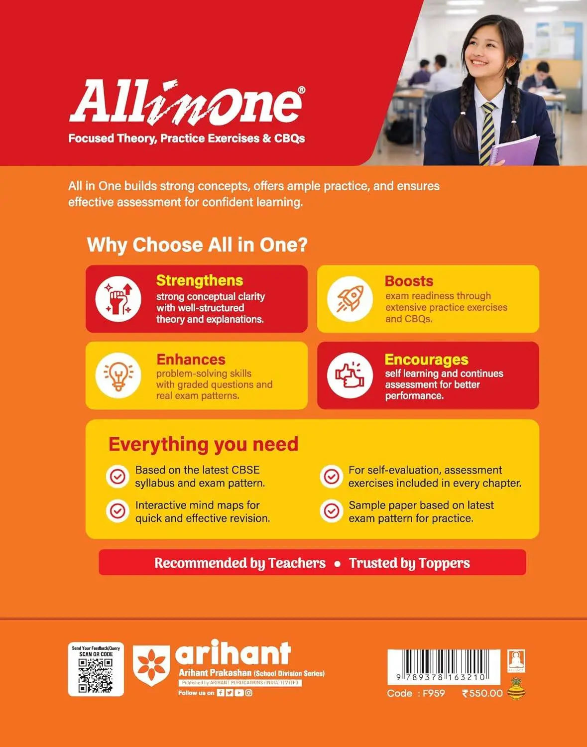 Arihant All in One Chemistry Class 11 for CBSE Exam 2026-27 | f959 | 9789378163210 view 4