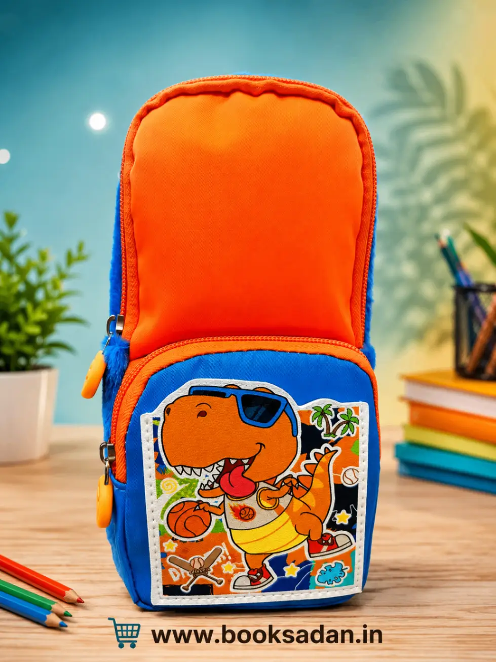 Dino Print School / Pencile Pouch | PP325
