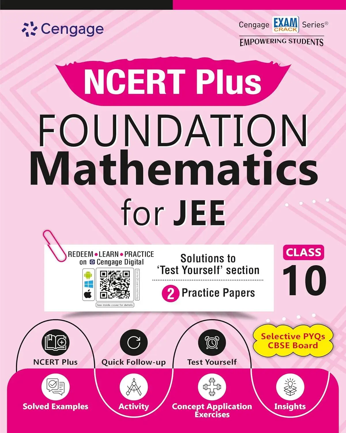 Cengage NCERT Plus Foundation Mathematics for JEE: Class 10 | 9789360530464