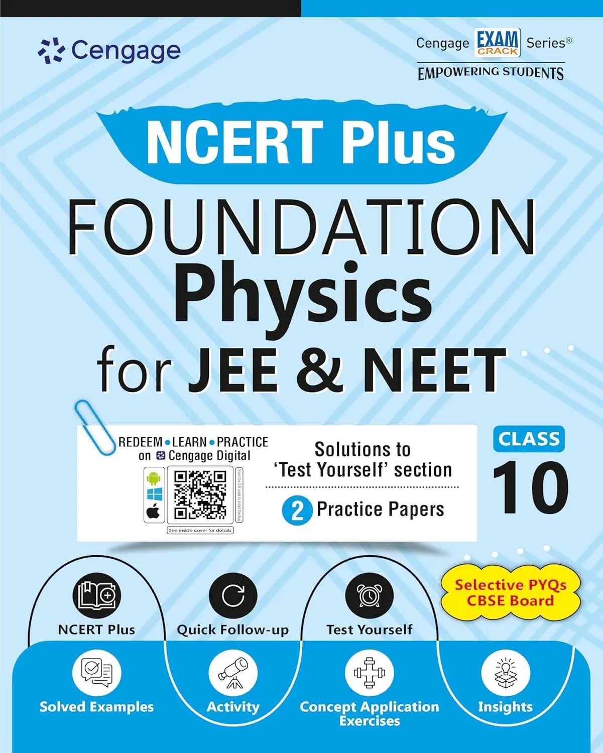 Cengage NCERT Plus Foundation Physics for JEE & NEET: Class 10 | 9789360538729