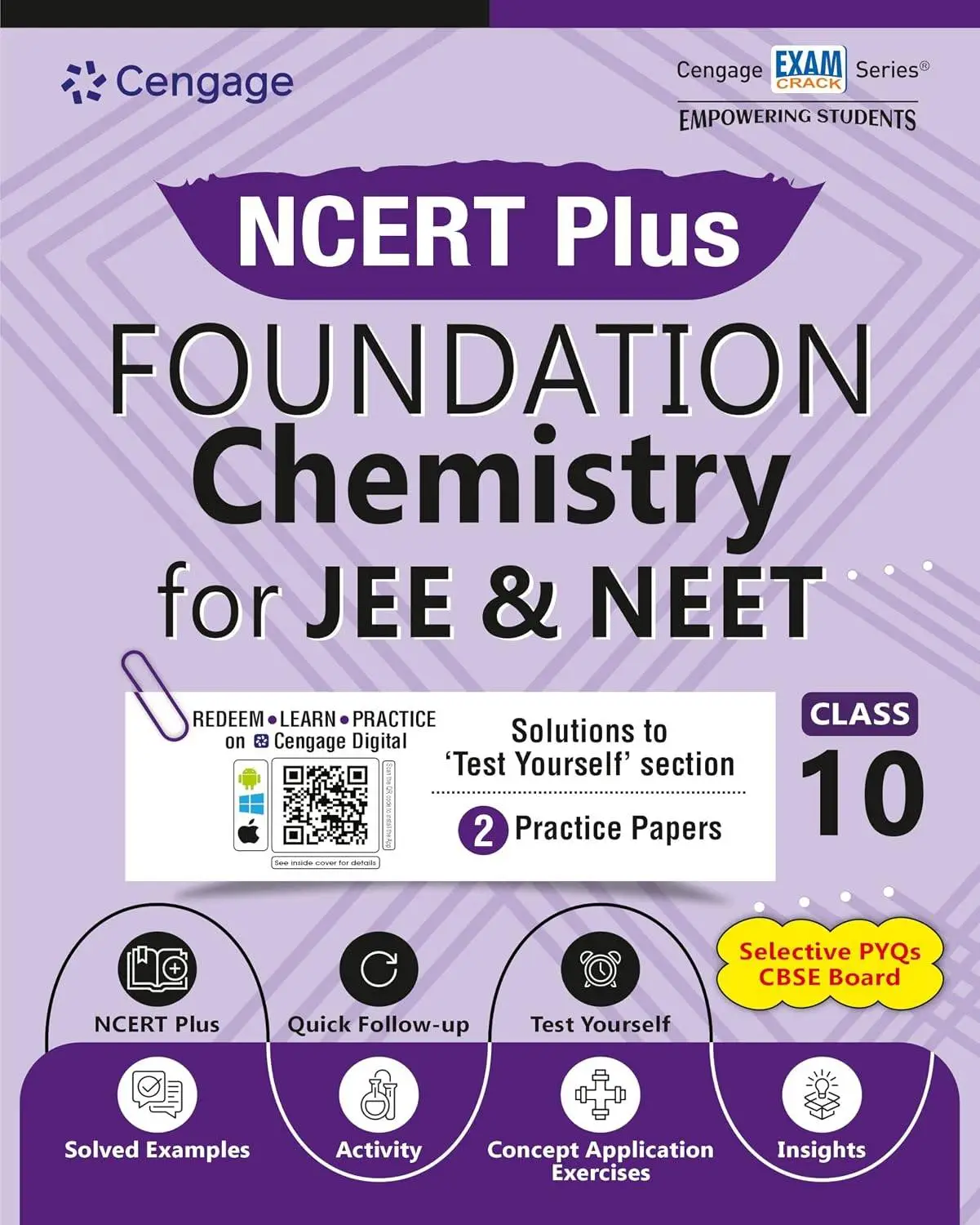 Cengage NCERT Plus Foundation Chemistry for JEE & NEET: Class 10 | 9789360533809