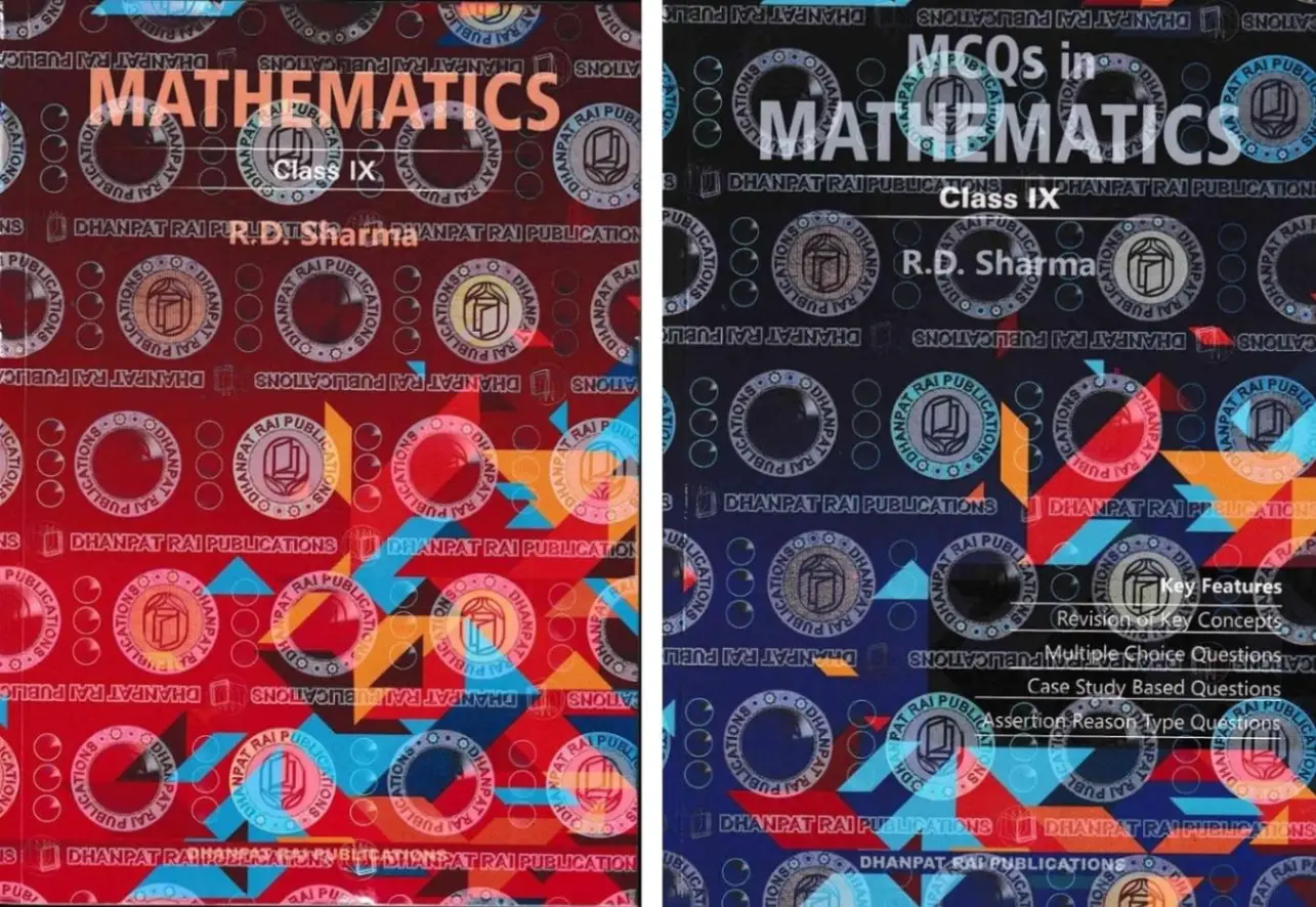 Dhanpat R D Sharma Mathematics for Class 9 CBSE | Main Book + MCQ Book Combo Set of 2 Books