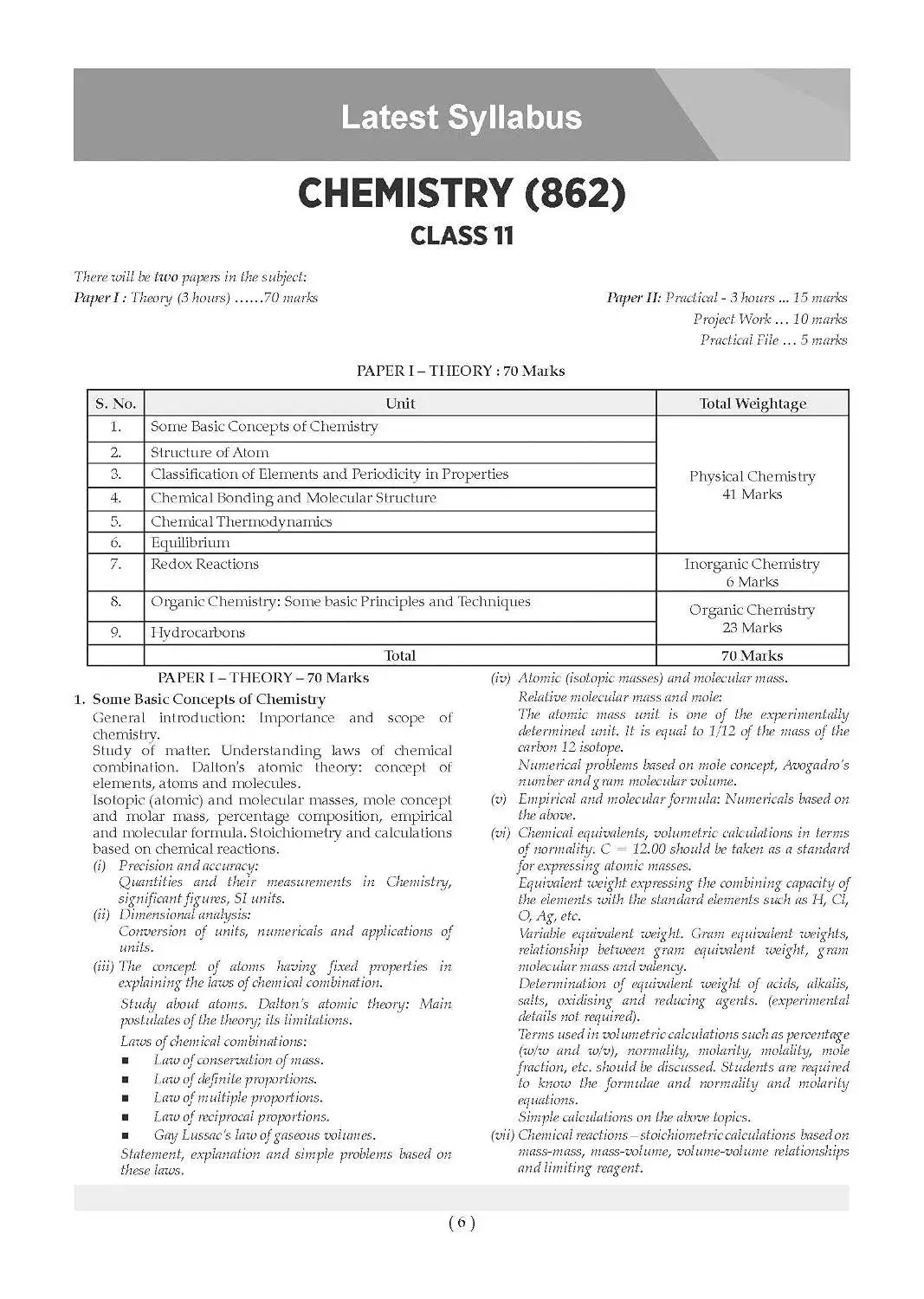 Oswaal Class 11 ISC Chemistry Question Bank | Chapter-wise & Topic-wise with Competency Based Questions | For 2027 Exam | 9789373010533 view 3