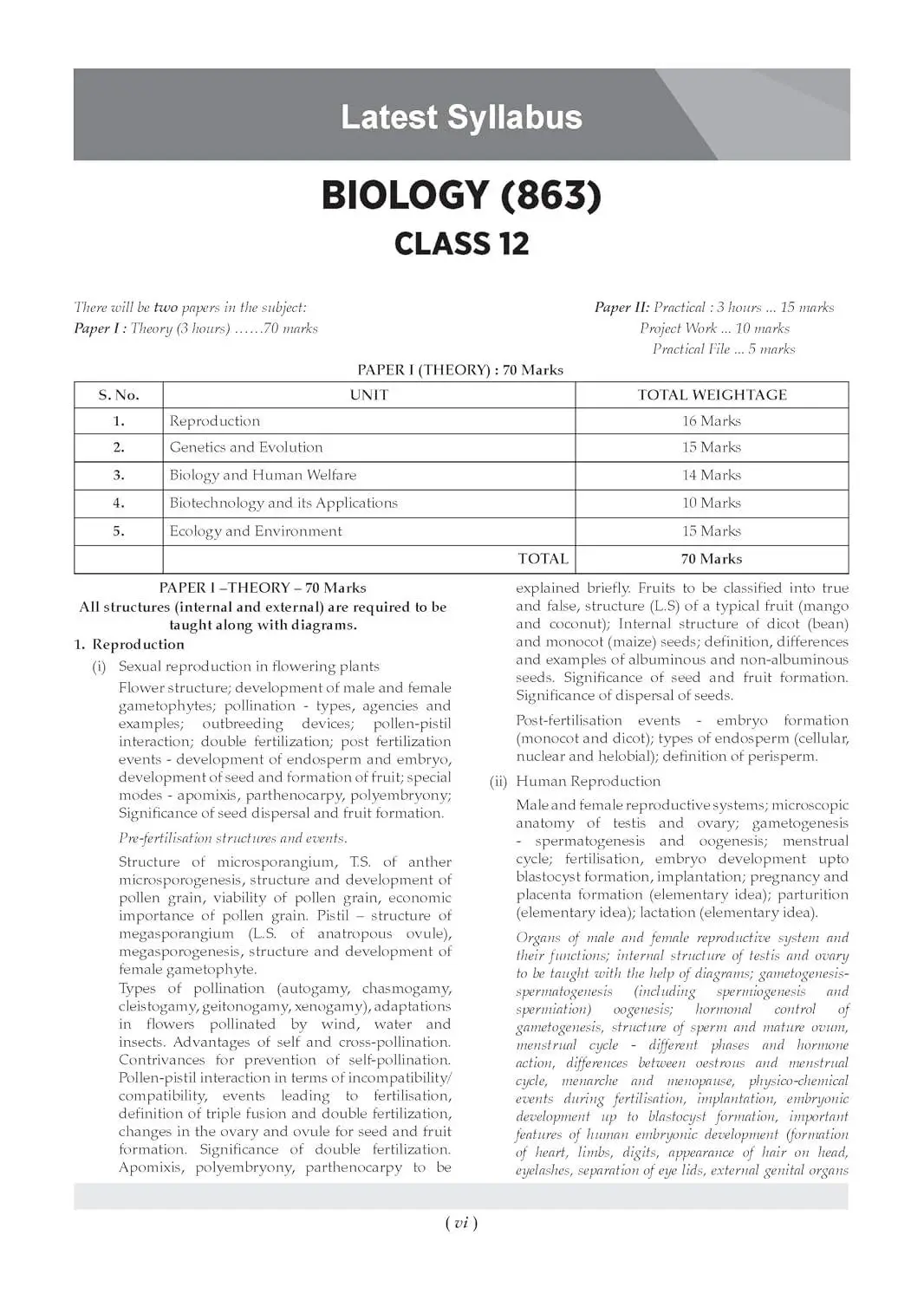 Oswaal Class 12 ISC Biology Question Bank (2017–2026)| Chapter-wise & Topic-wise with Competency Based Questions |For 2027 Exam | 9789373011950 view 3
